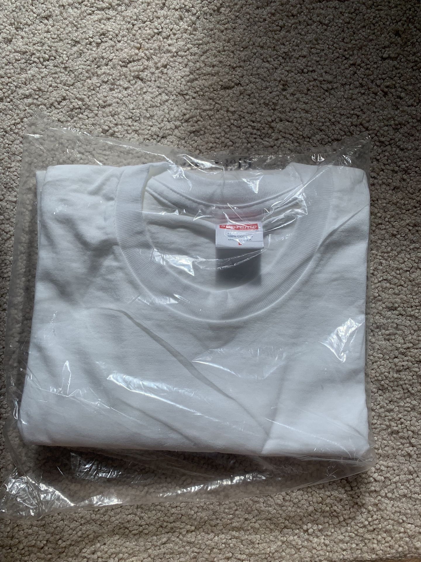 Supreme Tonal Box Logo white (Large)