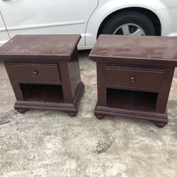 Night Stand Made With Real Wood