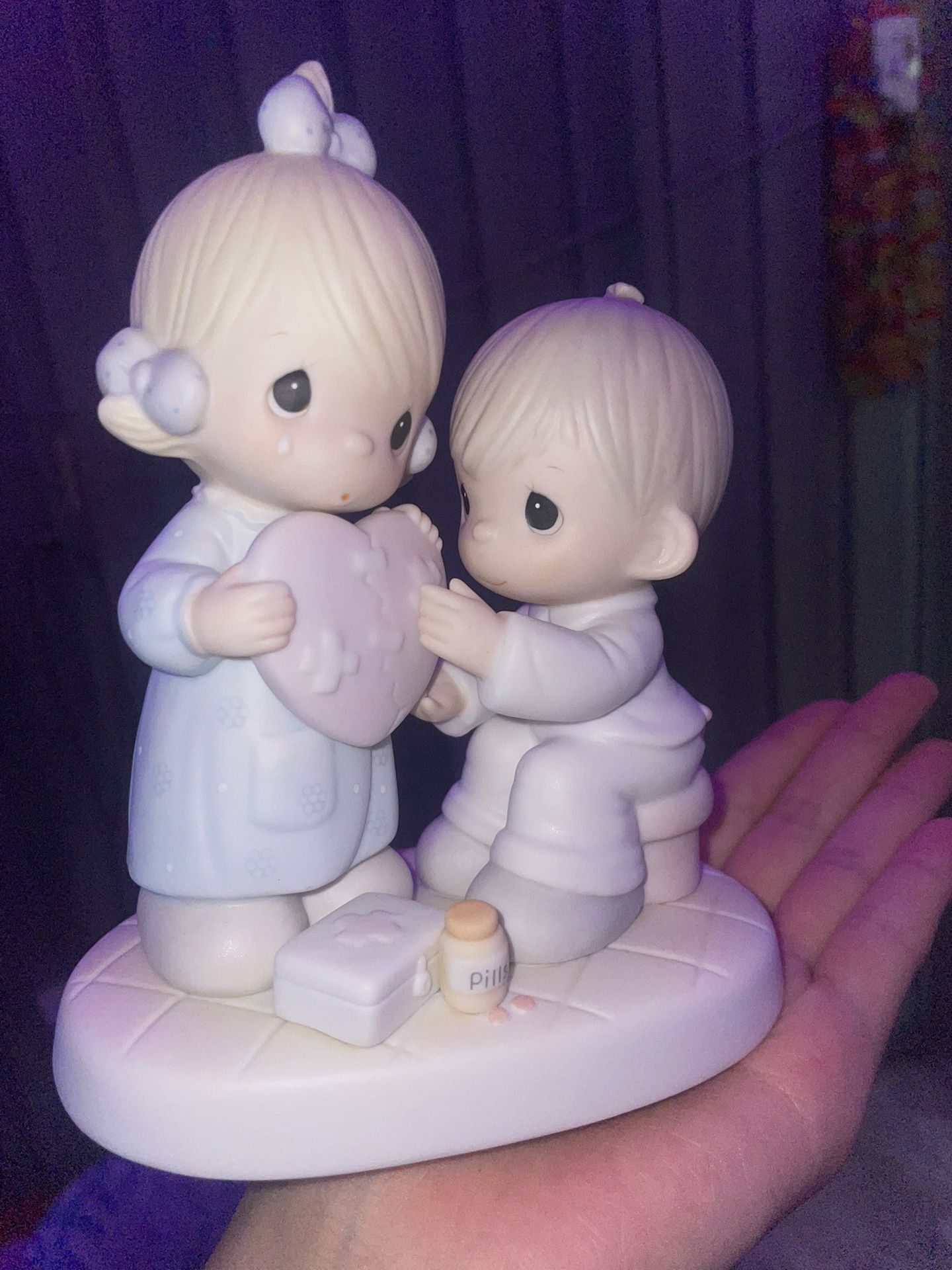 Precious Moment Statues 2 Set