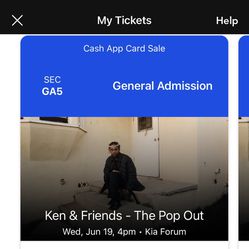 Kendrick Lamar & Friends Juneteenth Concert GA Ticket