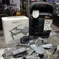 New DJI Mavic Pro 1 Complete Set With Carry Case No Battery Blow Out Price. 