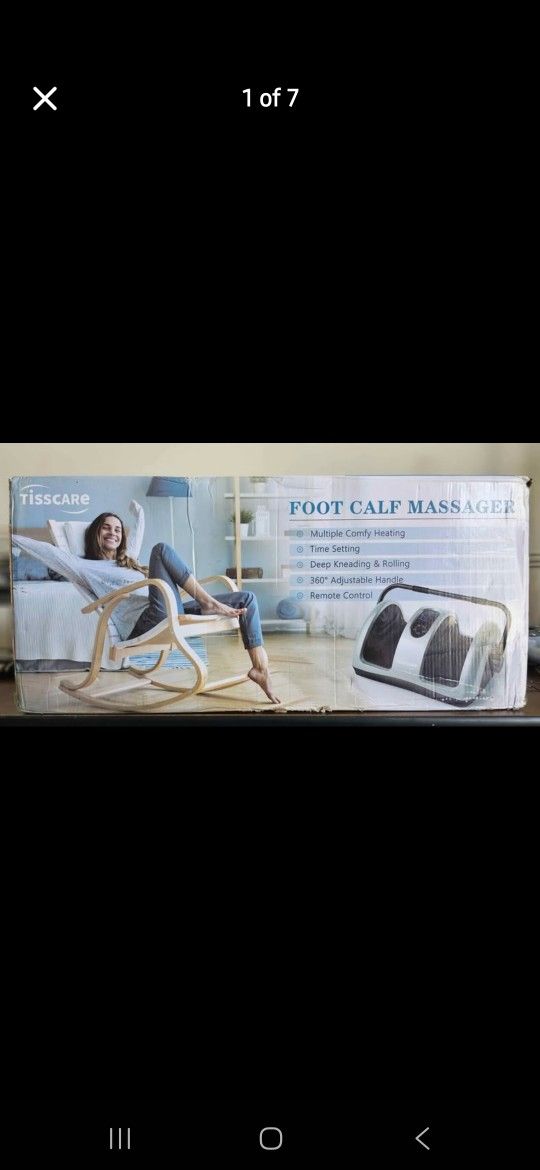 TISSCARE Shiatsu Foot Massager with Heat: FSA HSA Eligible Foot Massager
