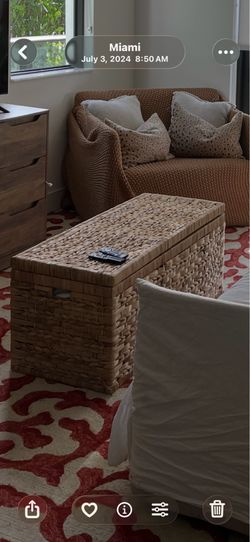 Rattan Chest