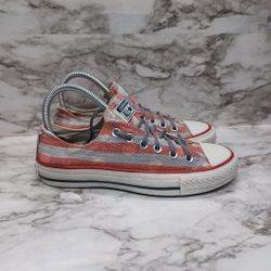 Converse All Star Low Americana US Flag Patriotic Shoes Women’s Size 7