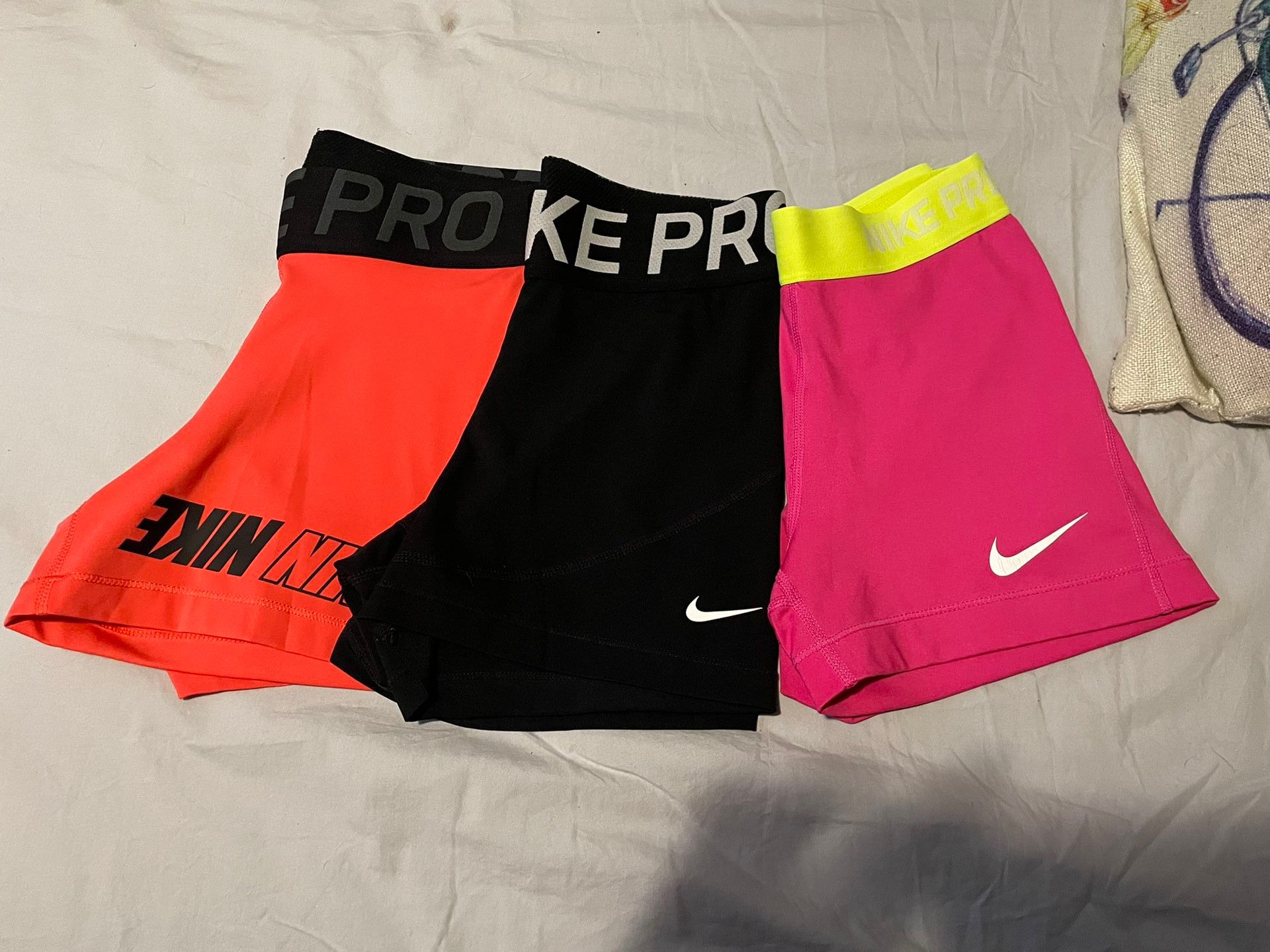Nike Pro Shorts  All Three For $30