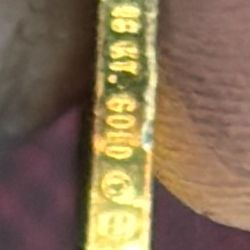 18k Gold Franklin mint Mothers Day Charm 