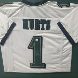 Signed  Jalen Hurts away Jersey! JSA certified 