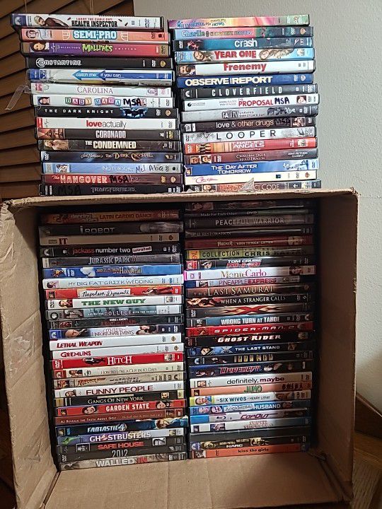 Lot Of 89 Assorted DVD 'S