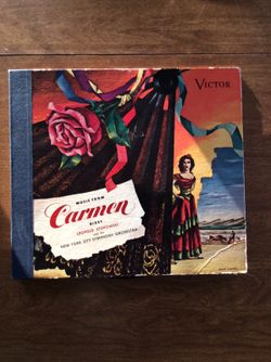 Music from Carmen N.Y. City Bizet Leopoldo Stokowski