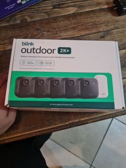 Blink Outdoor 2K+ 5-Camera Security System