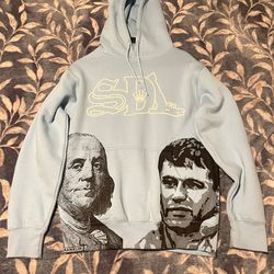 SDL LIGHT BLUE HOODIE