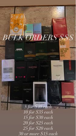 PERFUME COLLECTION BULK SALE$$$