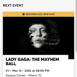 Lady Gaga Mayhem 2026