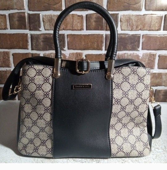 Charles and Keith Faux Leather handbag