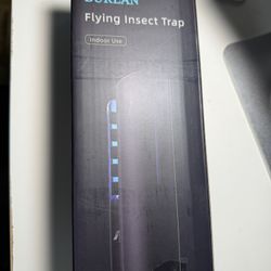 Bug Zapper + 9 Sticky Glue Board Refills for Home Office