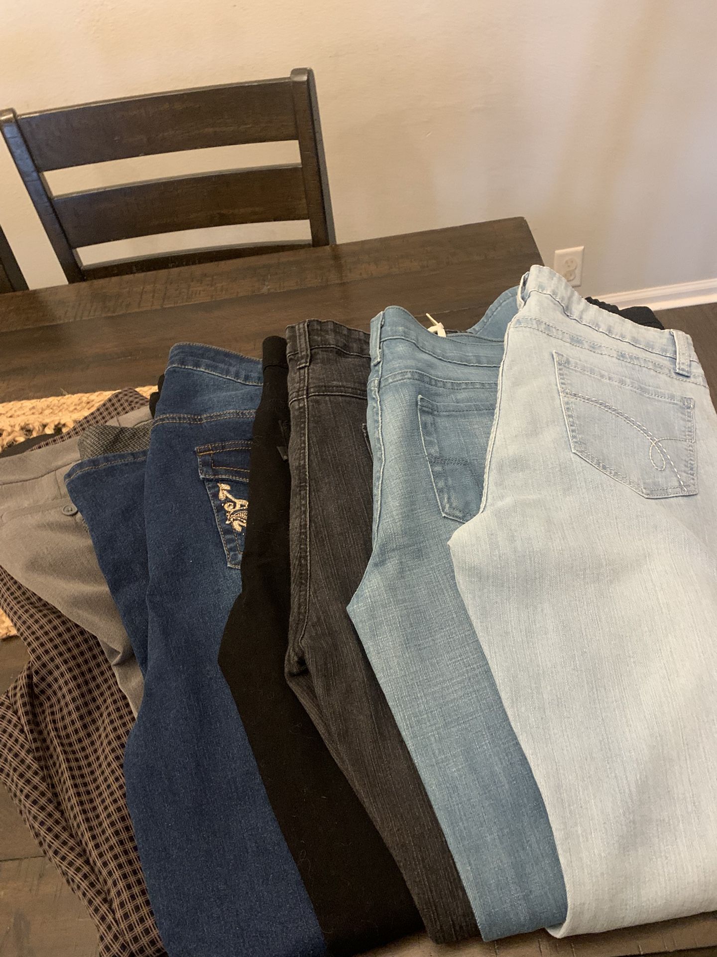 Trousers and jeans for woman! Sz- M, large! Cheap