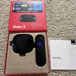 Roku 3 Digital Media Streaming Device 