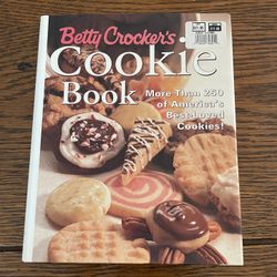 Betty Crockers Cookie Book Cookbook 