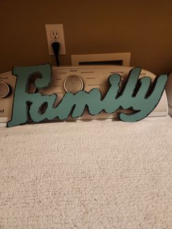 Family sign