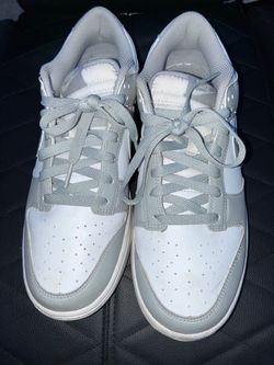 Nike Dunk Low White Grey Sneakers