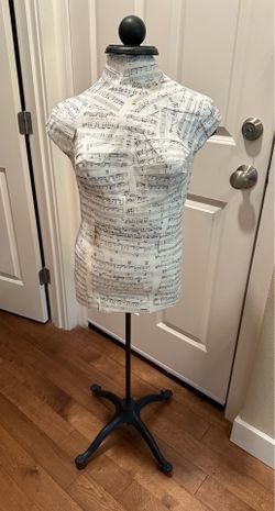 Art Piece Mannequin (w musical sheet music)