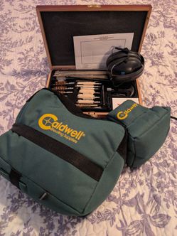 Caldwell https://offerup.co/faYXKzQFnY?$deeplink_path=/redirect/ - Winchester g. Cleaning kit