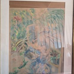 Sir Roland Richardson Original Watercolor - St. Martin Art
​