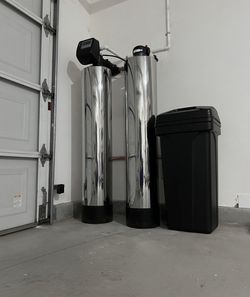 Premium Stainless Steel Large Dual Tank 10 Stage High Quality Salt Water Softener Package