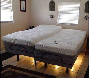Split King Electric Adjustable Bed Frame & Mattress / Cali King -King - Split King - Queen - Full - Twin XL⭐️NEW -Warranty⭐ng, Queen, Full, Twin XL!🚨
