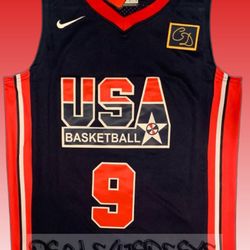 Michael Jordan USA NBA Jerseys 