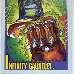 Infinity Gauntlet Trading Card 1991 Limited Time Deal