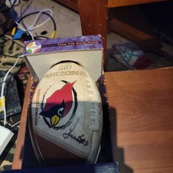 Arizona Cardinals Football  Has 2 Signatures 