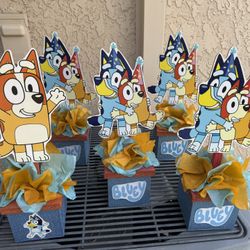 Bluey  Center Pieces
