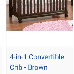 Pinehurst 4-n-1 Convertible baby bed