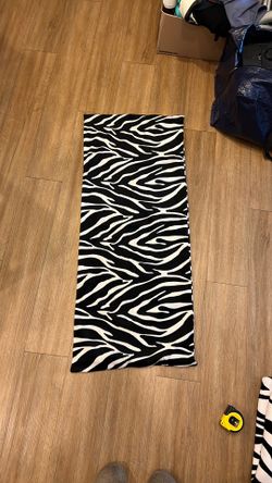 Zebra body pillow