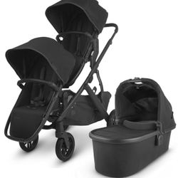 Pupa Baby Jet Black 2017 Double Stroller 