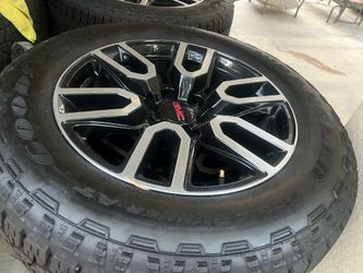 20” new gmc At4 Rims and tires 275/60/20
