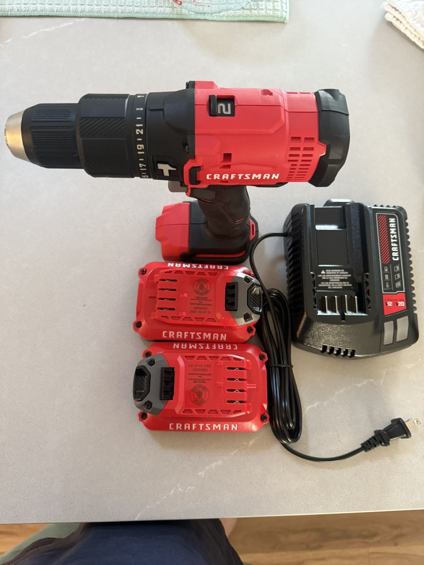 Craftsman V20 Drill & Charger