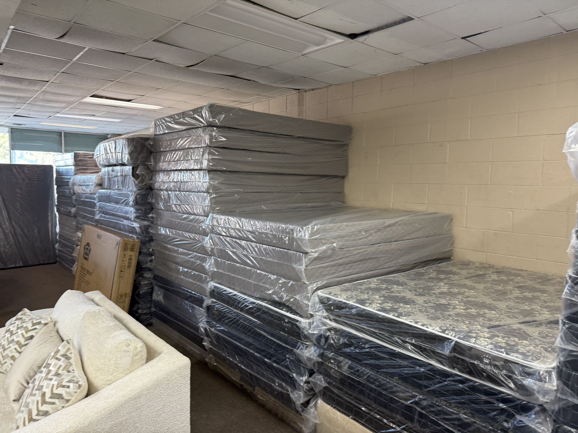 Box Spring For Mattress : TWIN $50 FULL $60 QUEEN $70 KING $80 