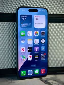 iPhone 15 Pro Blue Titanium Original Unlocked 128GB