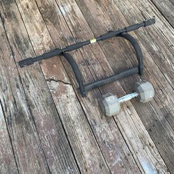 20 Pound Weights & Pull Up Bar