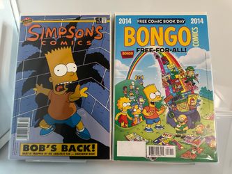 Lot Of 19 Simpson and Simpson Related Comics