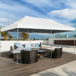 10 x 20 Pop Up Canopy Tent Portable  Instant Canopies Outdoor Market Shelter 10x20 Canopy
