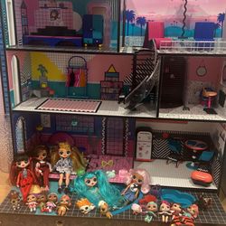 FREE-LOL Surprise OMG Doll House 