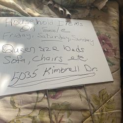 Moving Out Of The Country Yard Sale