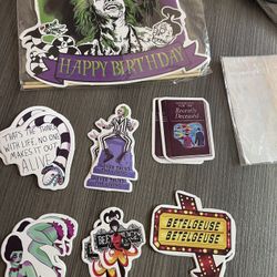 Beetle Juice birthday Supplies 