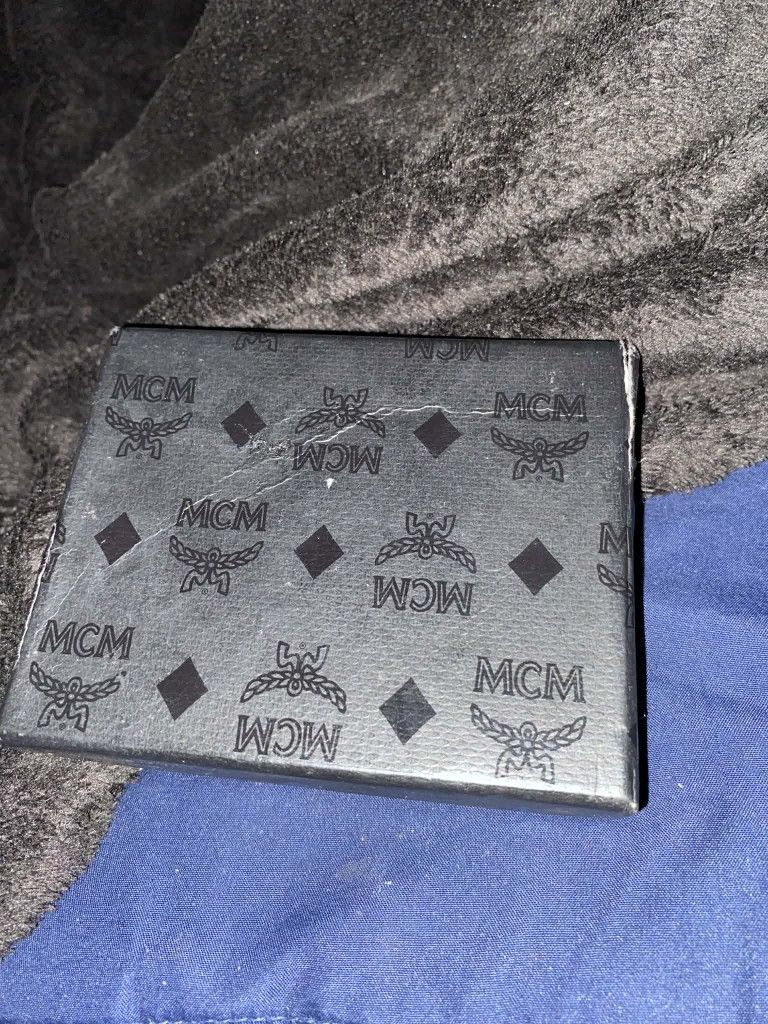 MCM Double Tour Brown Leather Bracelet 