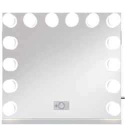 Vanity Mirror With Bluetooth Speaker