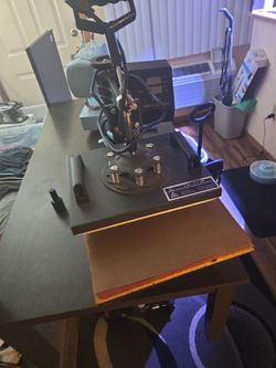 Heat press works perfectly