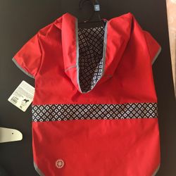 Pet raincoat XL Red New